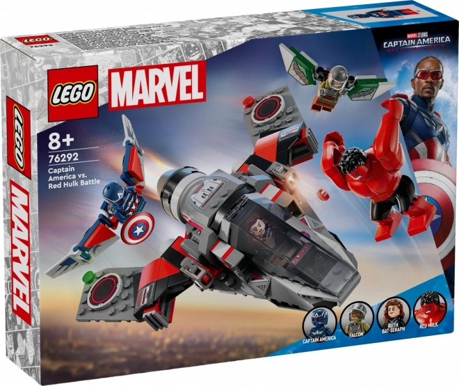 Lego Marvel Captain America Vs Red Hulk Battle Set