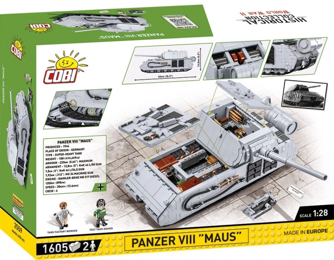 Cobi Maus Tank Building Set