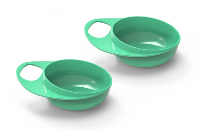 Pastel Green Bowls for Kids