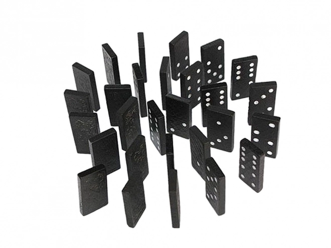 Wooden Domino Set with 28 Pieces