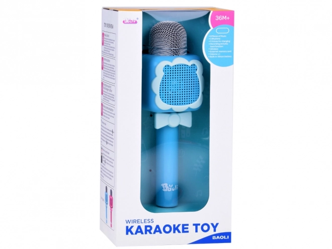 Wireless Karaoke Microphone for Kids – Pink