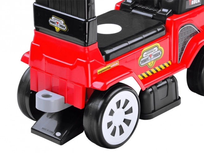 Ride-On Tractor with Trailer – red