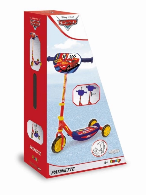 Scooter with Lightning McQueen - Disney Cars