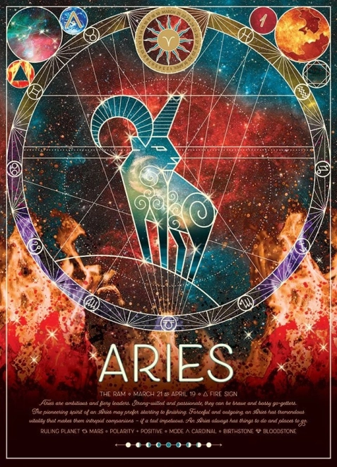 Sestavljanka COBBLE HILL znamenje zodiaka: oven – 500 kosov