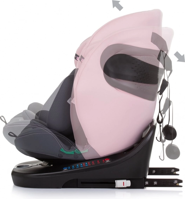 Chipolino Car Seat Motion i-Size Flamingo