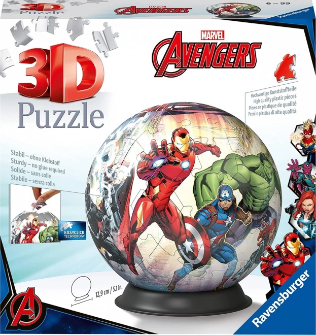 Ravensburger 3D Puzzleball Marvel: Avengers