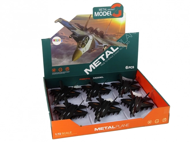 fekete súrlódásos modellrepülő 1:72