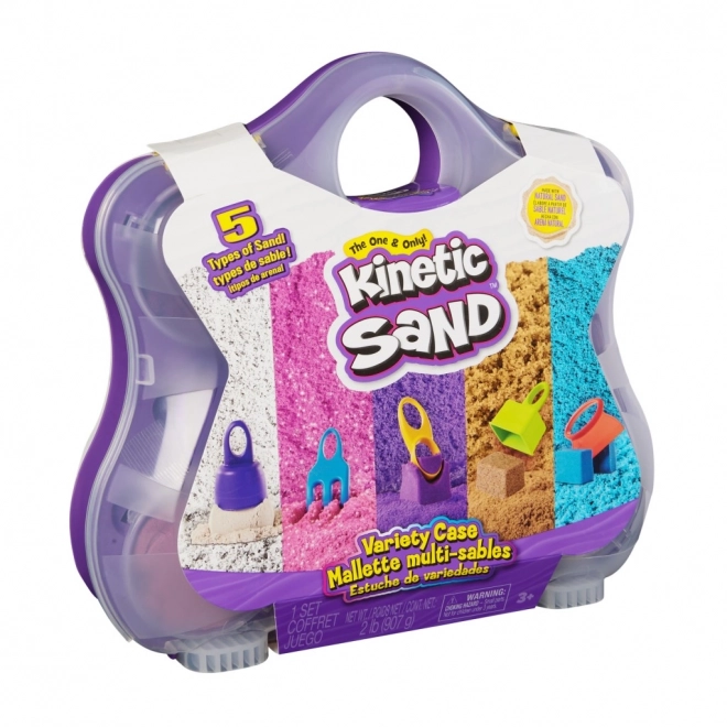 Kinetic Sand Variety Case with Accessories