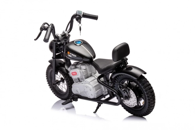 Electric Ride-On Motorcycle Black