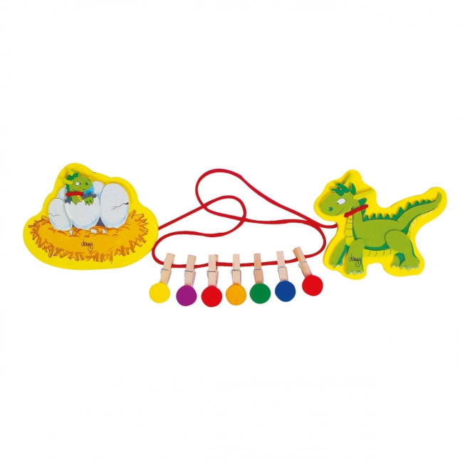 Small Foot Dragon Message Rope