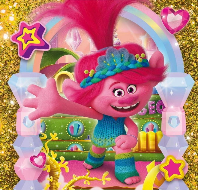 Trolls 3 Clementoni Puzzle Set 3x48 Pieces