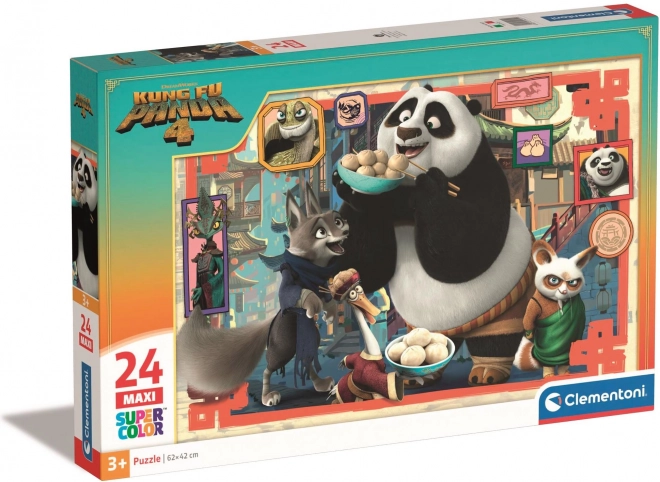 Clementoni Kung Fu Panda Maxi Puzzle 24 Pieces