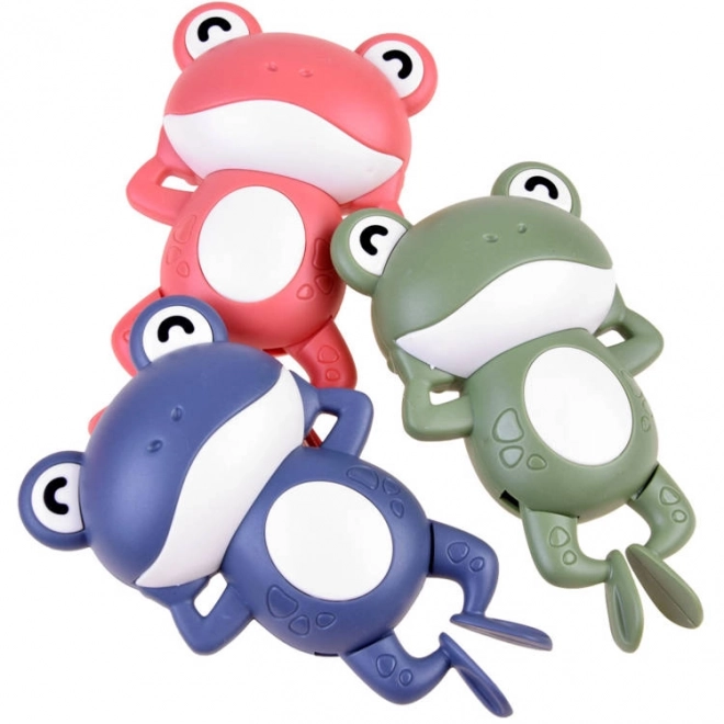 Wind-Up Floating Bath Frog Toy