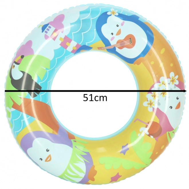 Inflatable Swim Ring 51cm Mermaids – penguins