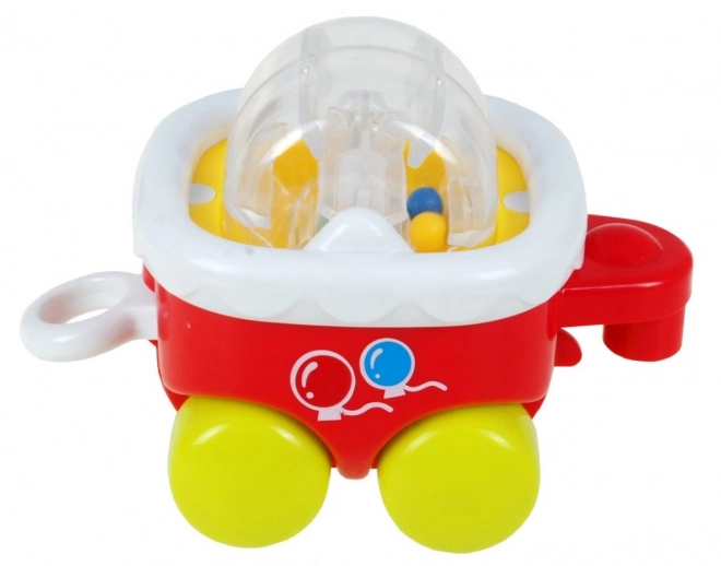 Interactive Children's Sensory Train 3+ with Rattle, Lights & Sounds