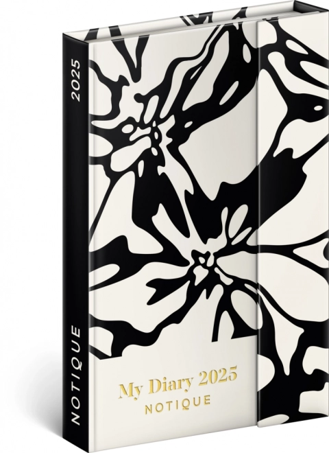 Notique Weekly Magnetic Diary Abstract Design 2025