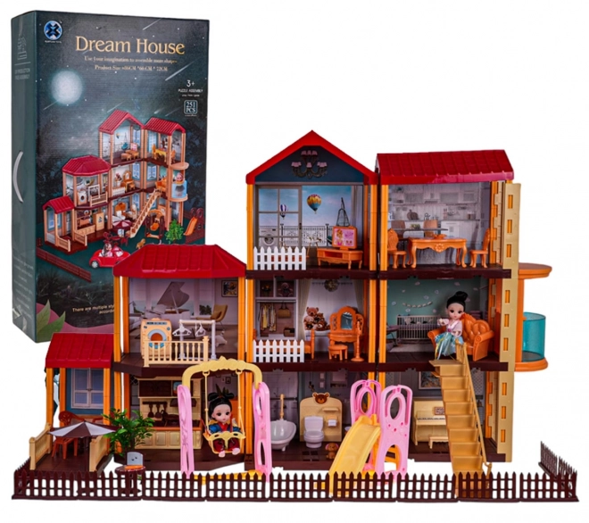 Mega Magical Dollhouse with Accessories