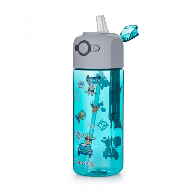 Oxy Smile Animal Water Bottle 450ml