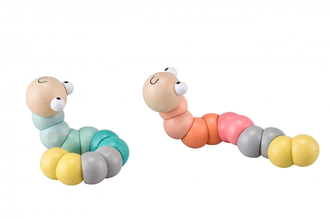 Wooden Caterpillar Toy