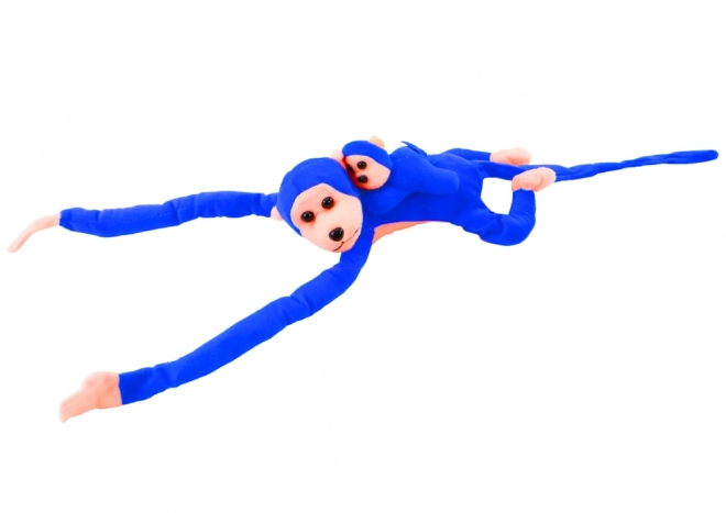 Plush Monkey Toy with Baby 70 cm