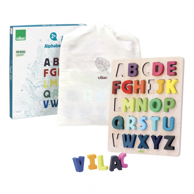 Vilac Alphabet Insert Puzzle