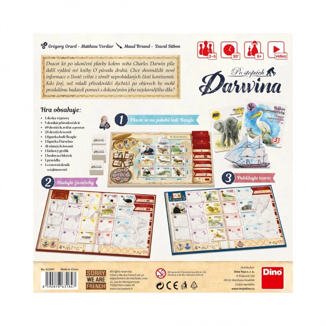 Family Game: Following Darwin's Footsteps