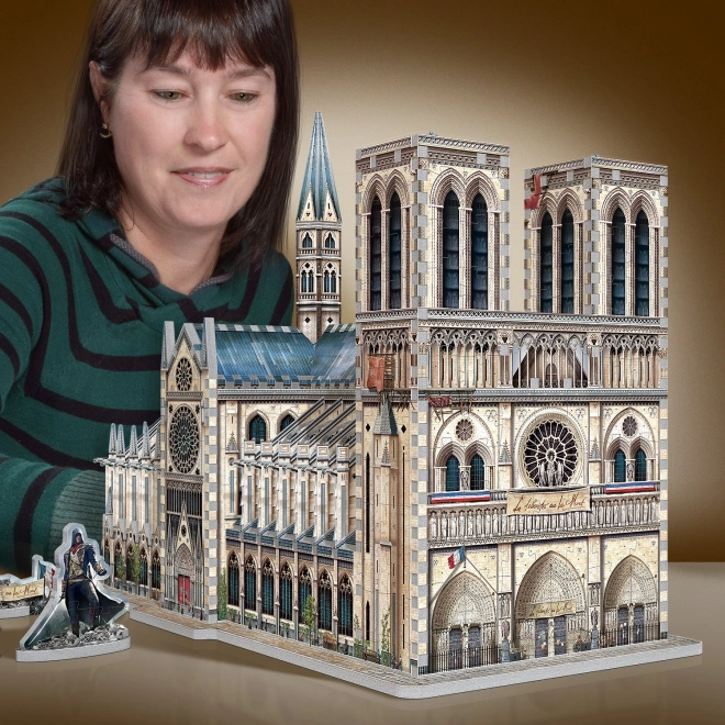 Assassin's Creed Unity Notre-Dame 3D Puzzle by WREBBIT