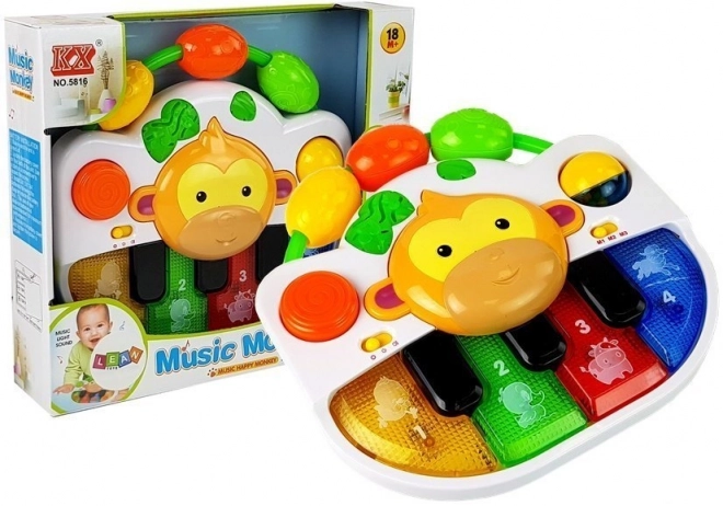 Baby Monkey Light and Sound Piano