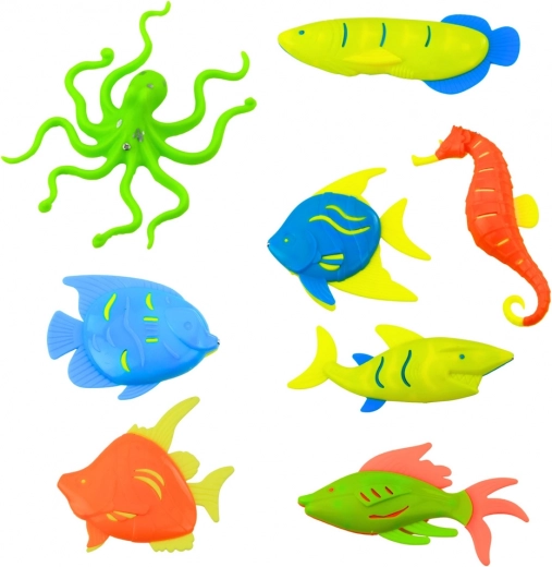 10 colorful sea animals