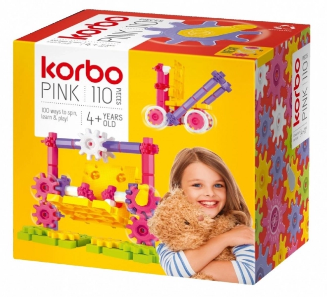 Korbo Pink Building Blocks