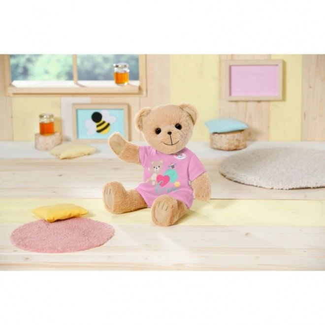 Baby Born Teddy in Pink Outfit