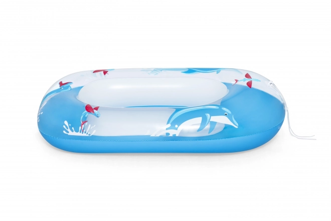 Inflatable Dolphin Boat for Kids 3+