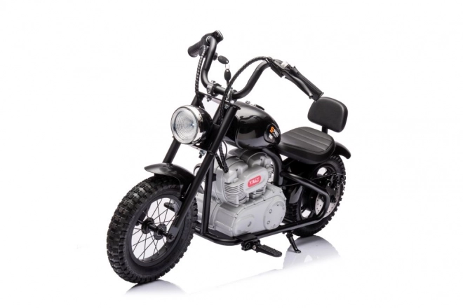 Electric Ride-On Motorcycle Black