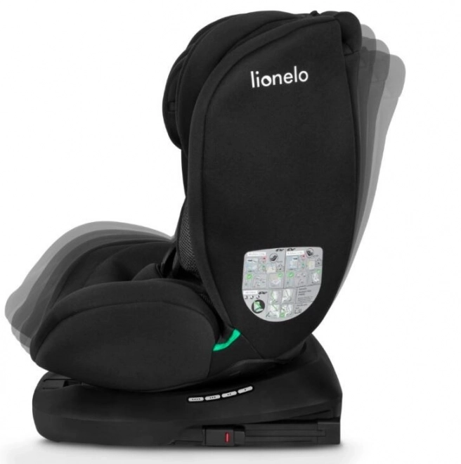 Lionelo Rotating Car Seat Bastiaan i-Size 40-150 cm Black Grey – Black Carbon