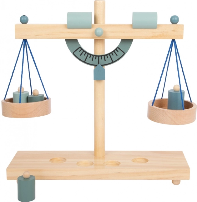 Wooden Scale for Kids with Weights - Small Foot