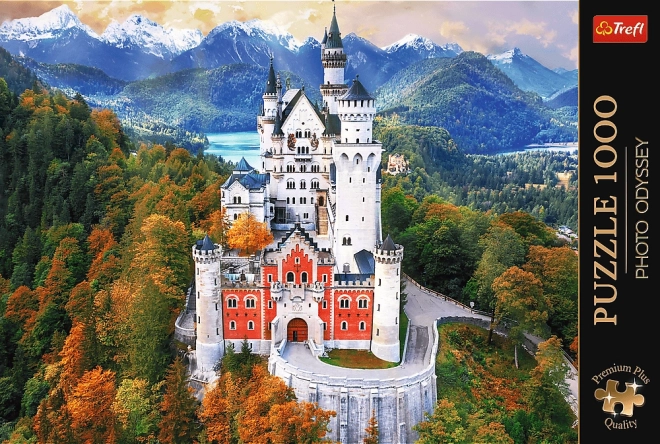 Premium Plus Photo Odyssey Neuschwanstein Castle Puzzle 1000 Pieces