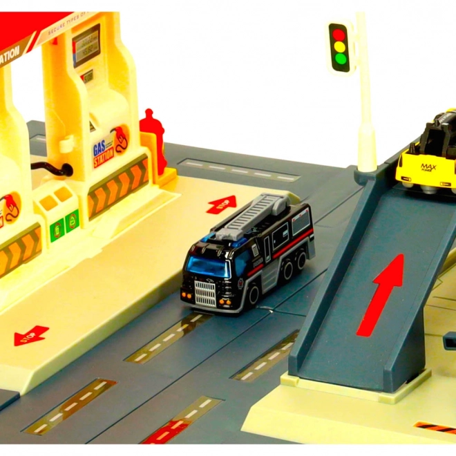 Parking Police Station Playset