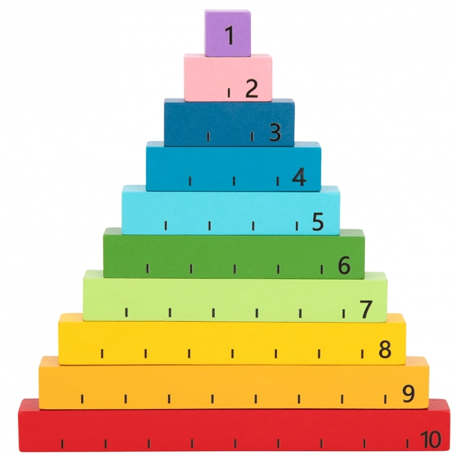 Gioco in legno - puzzle contare