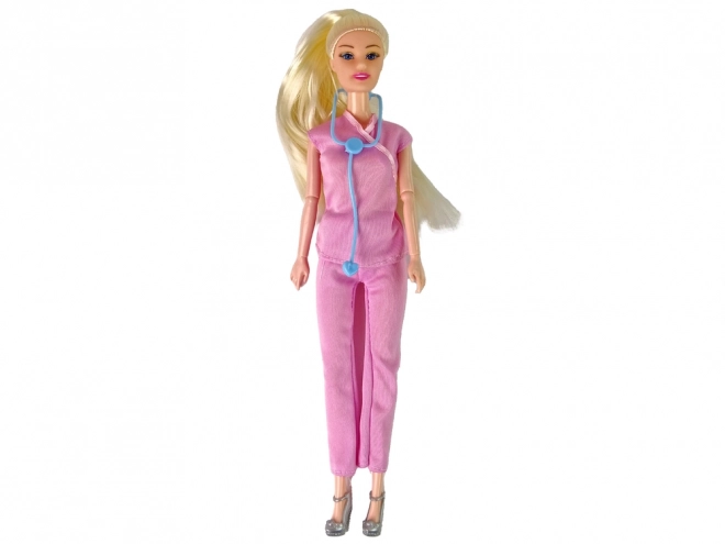 Doctor Doll with Long Hair and Accessories