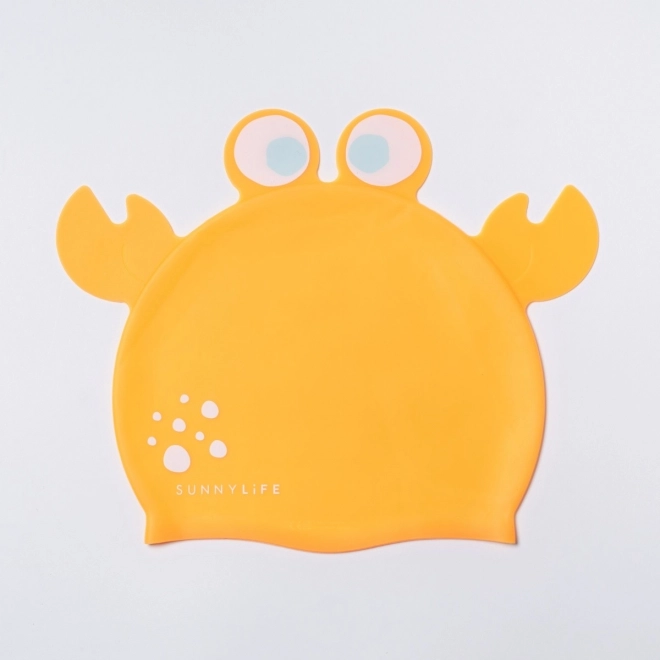 Swimming Cap Shaped - Sonny the Sea Creature Neon