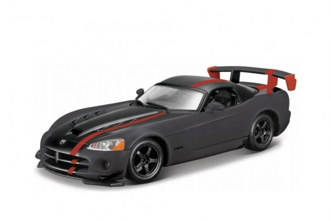 Bburago Dodge Viper SRT10 ACR Model in Grey and Black