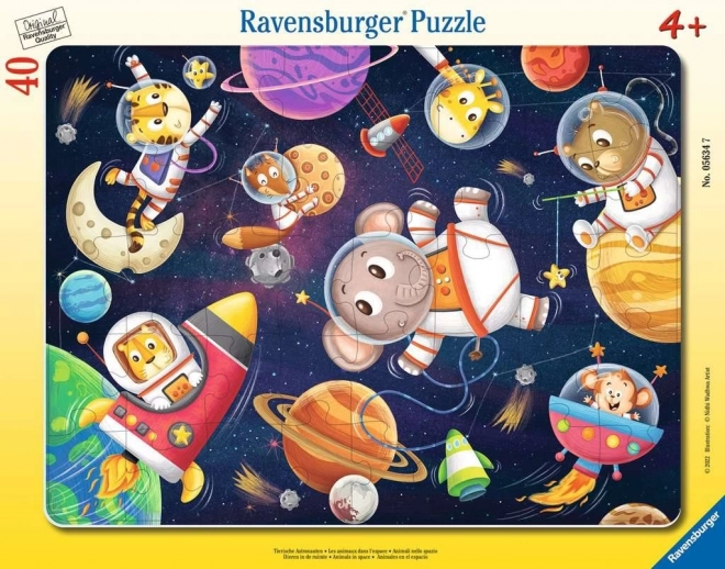 Animals in Space Puzzle by Ravensburger