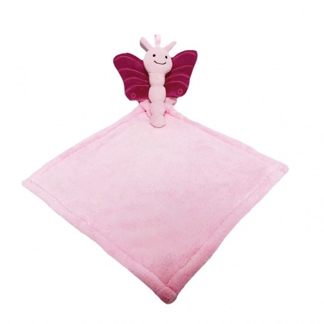 Lilac Butterfly Hooked Washcloth 35x35 cm