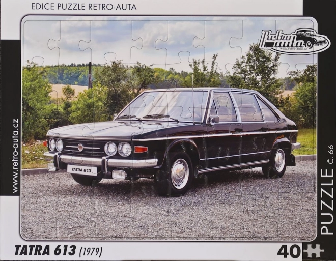 Retro Cars Puzzle Tatra 613 1979