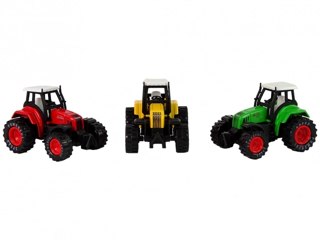 Metal Tractor Toy with Friction Drive