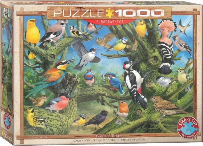 Eurographics garden birds jigsaw puzzle 1000 pieces