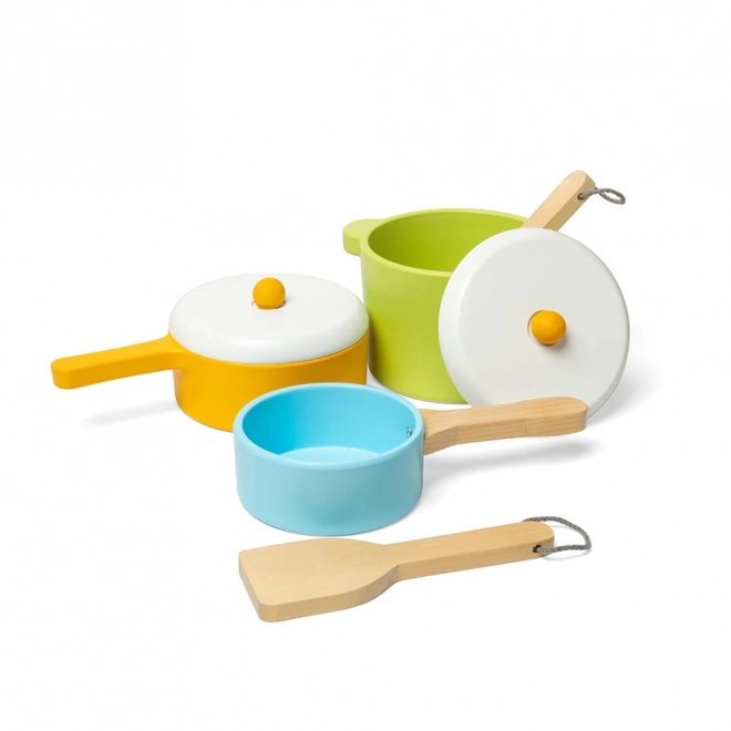 Bigjigs Toys Wooden Children's Cooking Set