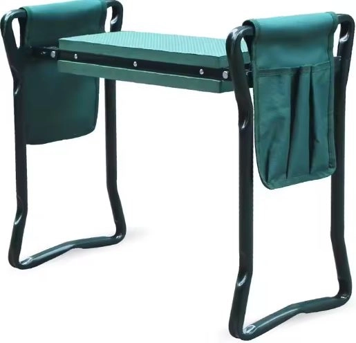 Klappbarer Gartenkniekissen und Sitzhocker 3in1 mit Organizer