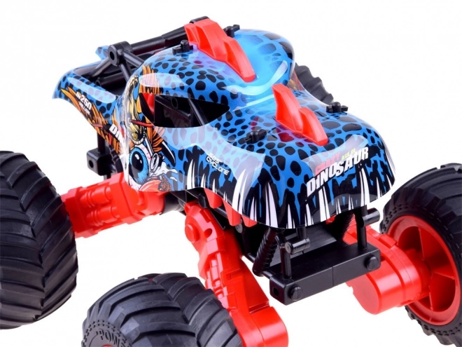 Remote Controlled Dino Monster 4x4 – red