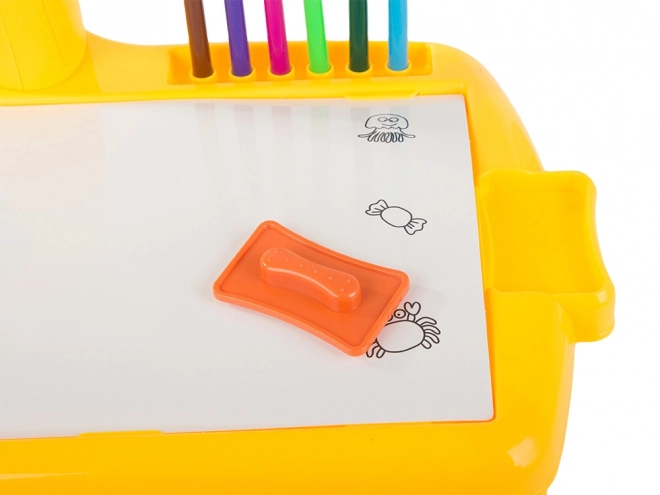 Children's Drawing Projector Table Set